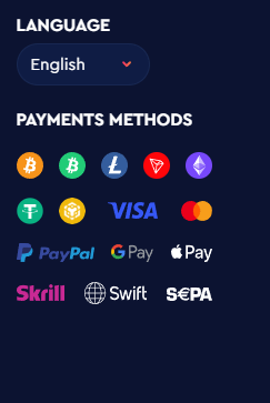 Deposit & Withdrawal Methods at Celsius Casino